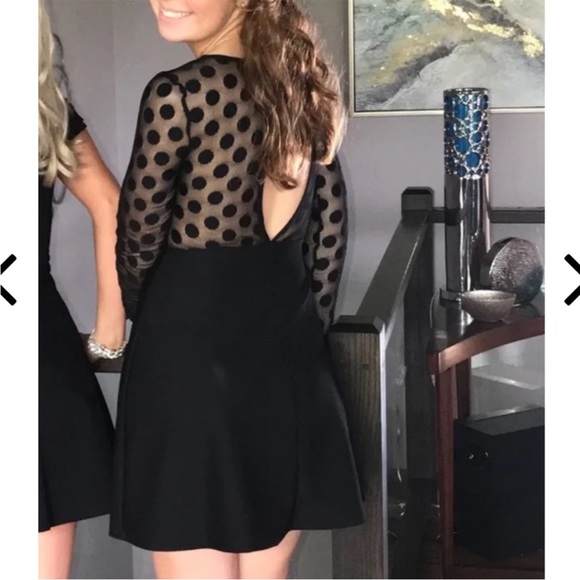 NWOT Lulus Medium Black Mini Dress - Picture 10 of 14